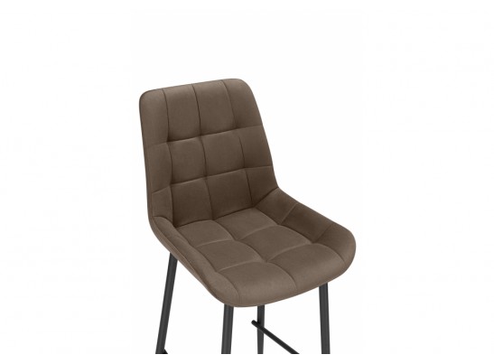 Полубарный стул Челси 360 коричневый (zd 233) / черный в Кургане