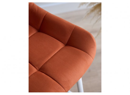 Полубарный стул Челси 360 терракотовый (zd 432) / белый в Кургане