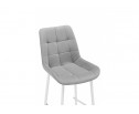 Полубарный стул Челси светло-серый (zd 960) / белый в Кургане