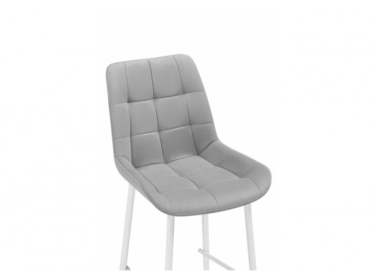 Полубарный стул Челси светло-серый (zd 960) / белый в Кургане