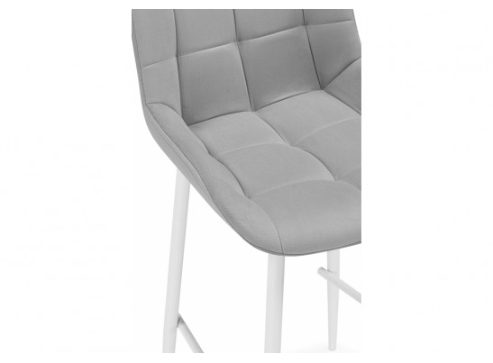 Полубарный стул Челси светло-серый (zd 960) / белый в Кургане