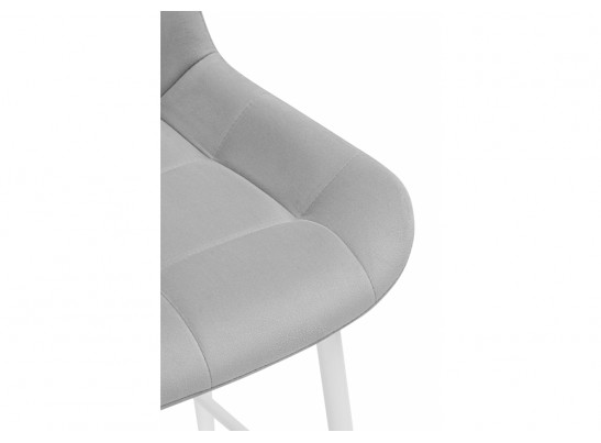 Полубарный стул Челси светло-серый (zd 960) / белый в Кургане