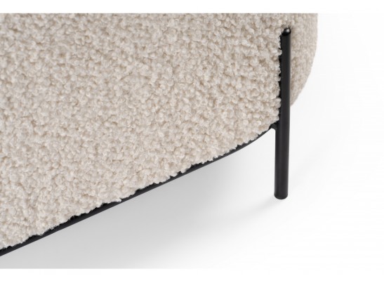 Пуф Duet-П white / black в Кургане