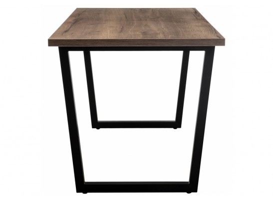 Стол Эльпатия 150 дуб велингтон / черный матовый в Кургане