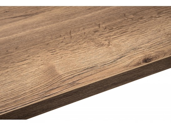 Стол Эльпатия 150 дуб велингтон / черный матовый в Кургане