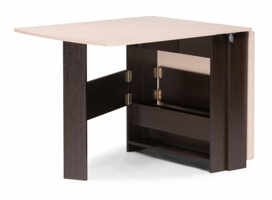 Стол-книжка Клотилд венге / дуб молочный в Кургане