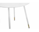 Стол круглый Bianka 80х75 white в Кургане