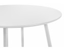 Стол круглый Bianka 80х75 white в Кургане