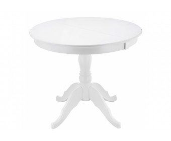 Стол Лосон 92(120)х92х78 белый