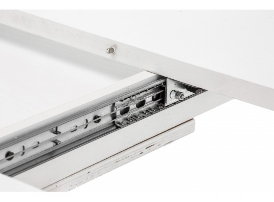 Стол Лосон 92(120)х92х78 белый в Кургане