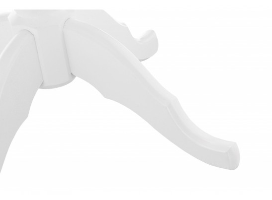 Стол Лосон 92(120)х92х78 белый в Кургане