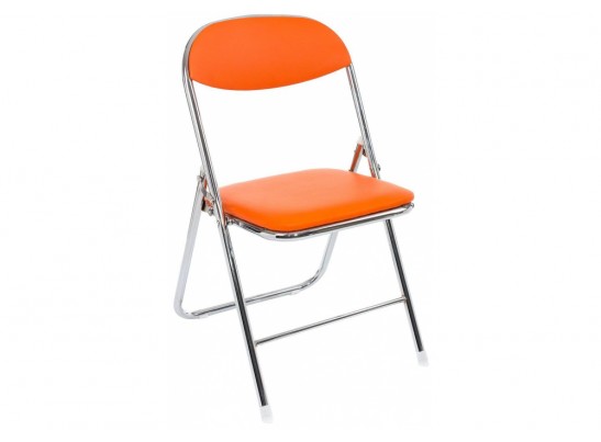 Стул Fold раскладной оранжевый в Кургане