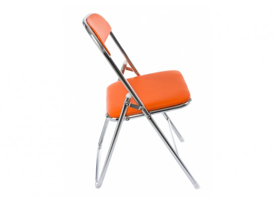 Стул Fold раскладной оранжевый в Кургане