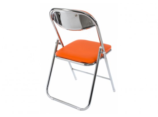 Стул Fold раскладной оранжевый в Кургане