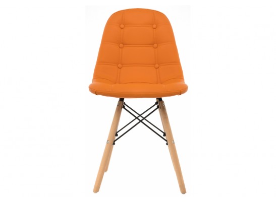 Деревянный стул Kvadro оранжевый в Кургане