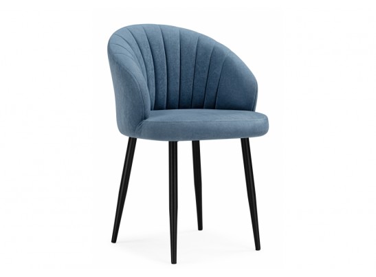 Стул на металлокаркасе Бэнбу крутящийся marseille 30 данс / черный в Кургане