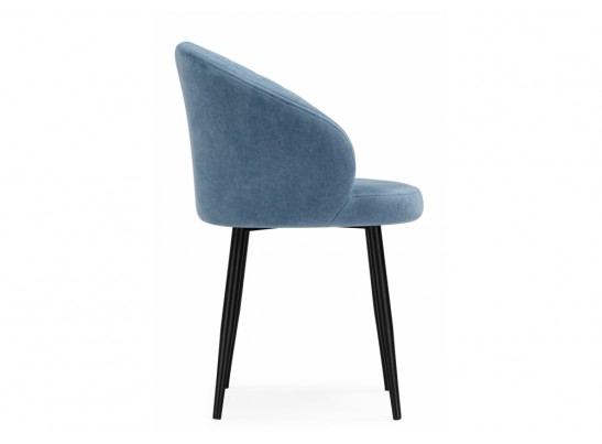 Стул на металлокаркасе Бэнбу крутящийся marseille 30 данс / черный в Кургане