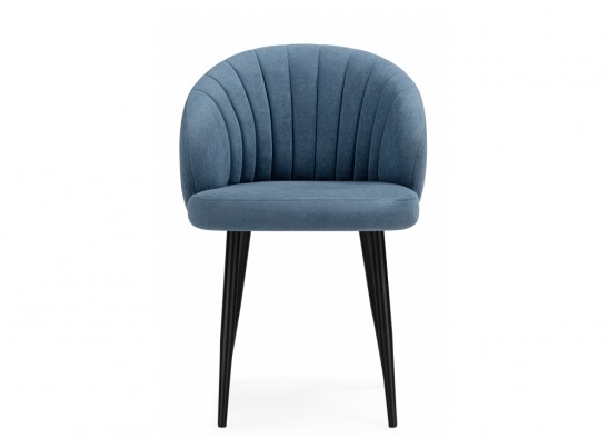 Стул на металлокаркасе Бэнбу крутящийся marseille 30 данс / черный в Кургане