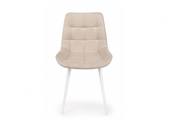 Стул на металлокаркасе Челси К бежевый (zd 210) / белый в Кургане
