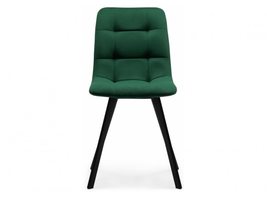 Стул на металлокаркасе Чилли зеленый / черный каркас в Кургане