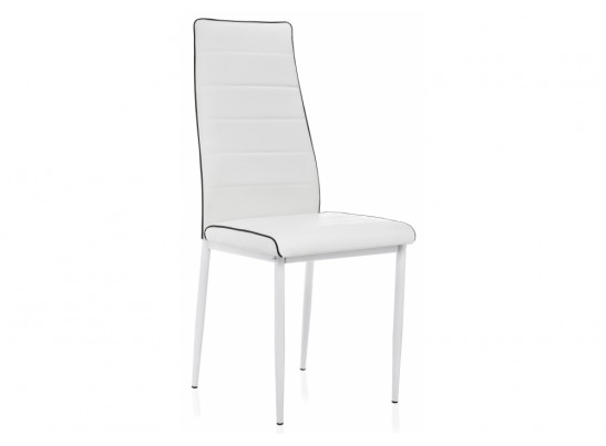 Стул на металлокаркасе DC2-001 white / black в Кургане