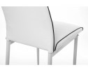 Стул на металлокаркасе DC2-001 white / black в Кургане