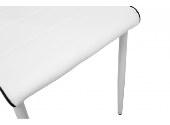 Стул на металлокаркасе DC2-001 white / black в Кургане