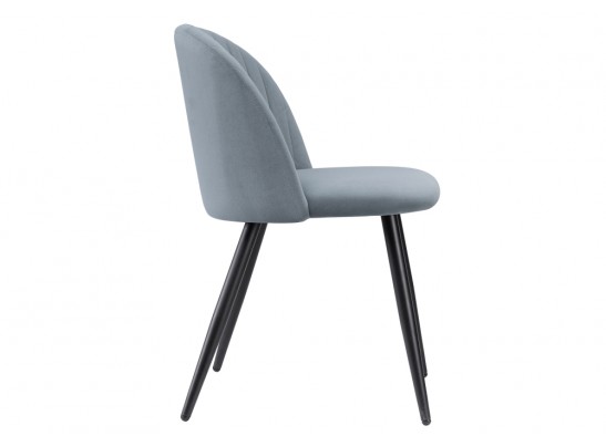 Стул на металлокаркасе Gabi 1 gray / black в Кургане