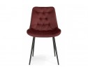 Стул на металлокаркасе Гояр винный / черный глянец в Кургане