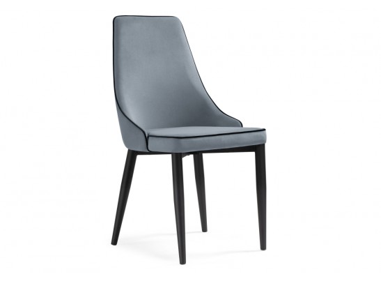 Стул на металлокаркасе Kora 1 gray / black в Кургане