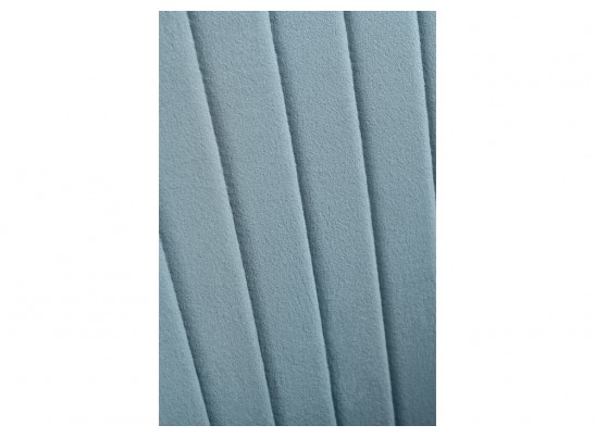 Стул на металлокаркасе Kora light blue / black