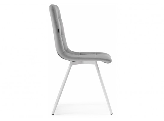 Стул на металлокаркасе Лаксман velutto 52 / белый в Кургане