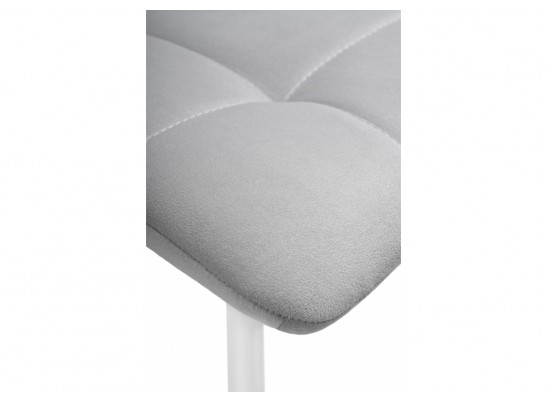 Стул на металлокаркасе Лаксман velutto 52 / белый в Кургане