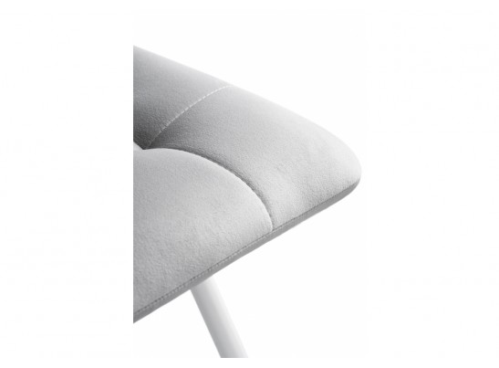Стул на металлокаркасе Лаксман velutto 52 / белый в Кургане
