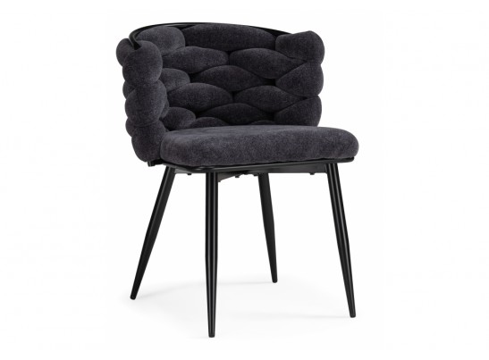 Стул на металлокаркасе Rendi gray-blue / black в Кургане