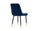 Стул на металлокаркасе Seda 1 dark blue / gold / black в Кургане