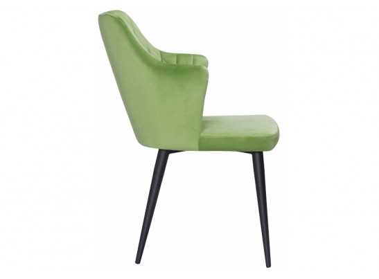 Стул на металлокаркасе Velen dark green в Кургане