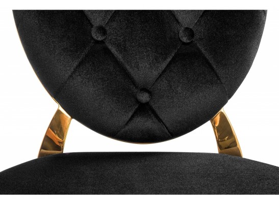 Стул Odda черный / золотой в Кургане