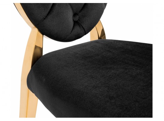 Стул Odda черный / золотой в Кургане