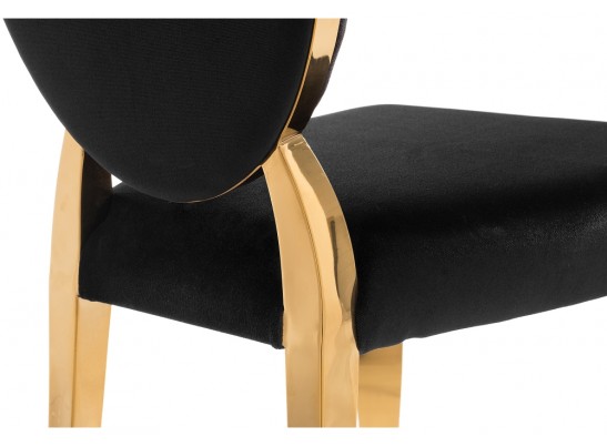 Стул Odda черный / золотой в Кургане