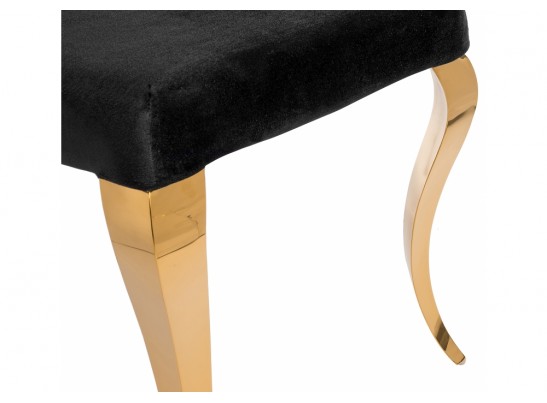 Стул Odda черный / золотой в Кургане