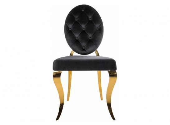 Стул Odda черный / золотой в Кургане