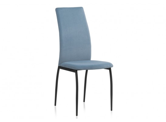 Стул Tod light blue / black в Кургане
