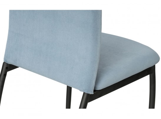 Стул Tod light blue / black в Кургане