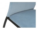 Стул Tod light blue / black в Кургане