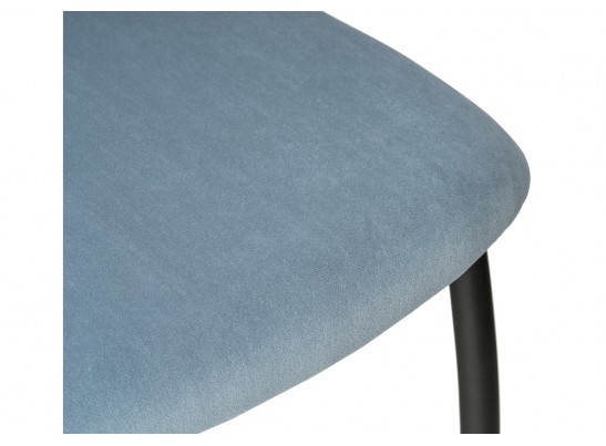 Стул Tod light blue / black в Кургане