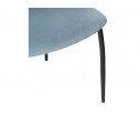 Стул Tod light blue / black в Кургане