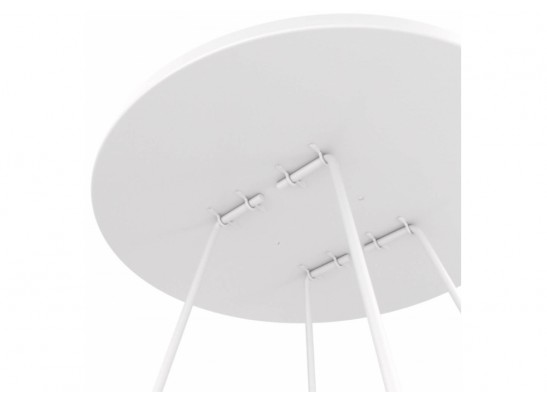 Журнальный столик Sheffilton SHT-CT42 белый муар в Кургане