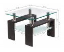 Журнальный столик ST-052 60х60х45 wenge в Кургане