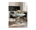 Стол Twist steel / white в Кургане